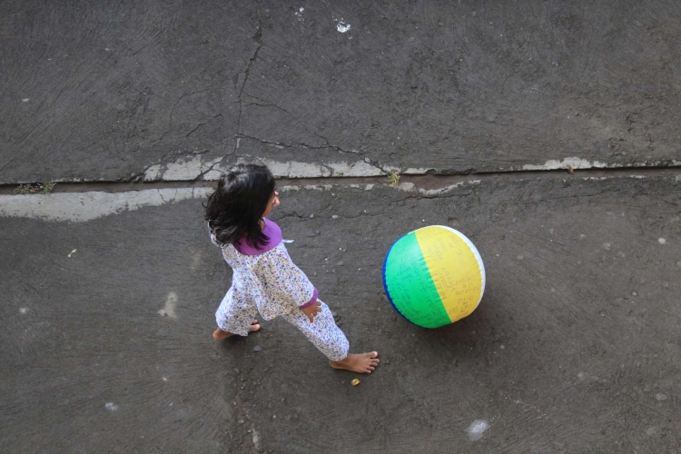 Le ballon.