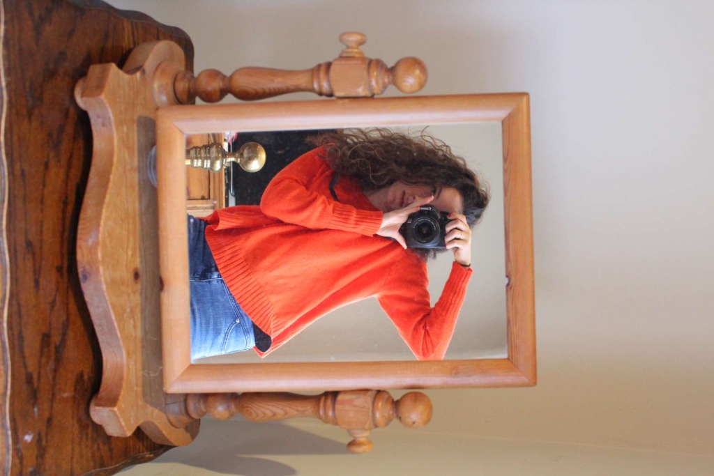 photographe dans un miroir